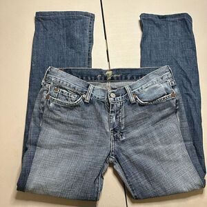 7fam dojo two tone jeans 28